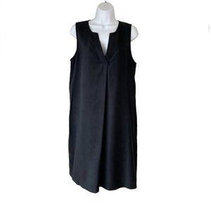 Pure Navy Black Dress‎ V Neck Size L